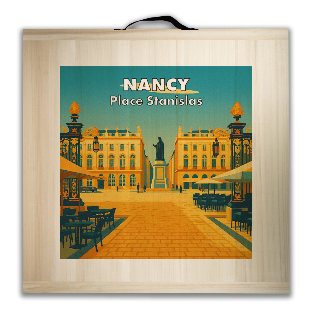 Kit de jeu de palets breton – Nancy – La place Stanislas