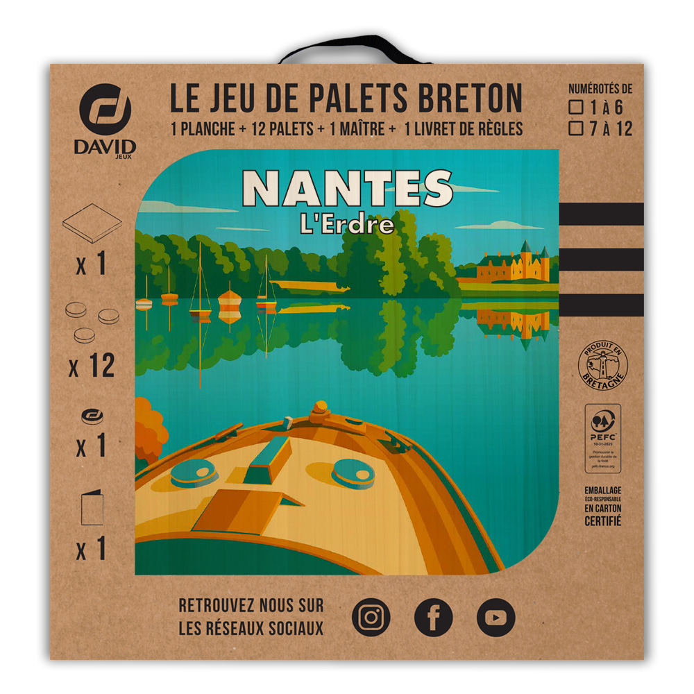 Kit de jeu de palets breton – L’Erdre – Image 3