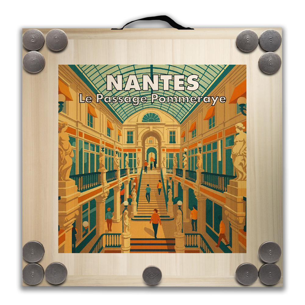 Kit de jeu de palets breton – Nantes Le Passage Pommeraye – Image 2