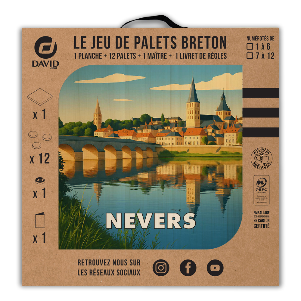 Kit de jeu de palets breton – Nevers – Image 3