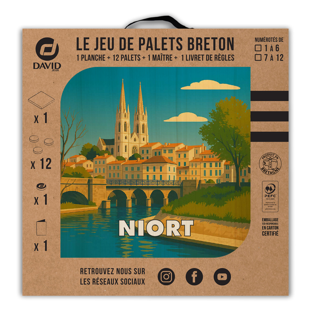 Kit de jeu de palets breton – Niort – Image 3