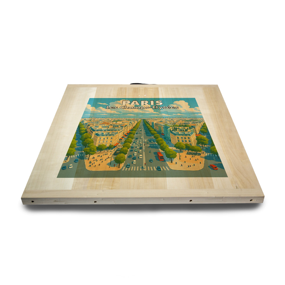 Kit de jeu de palets breton – Paris – Les Champs-Elysées – Image 5