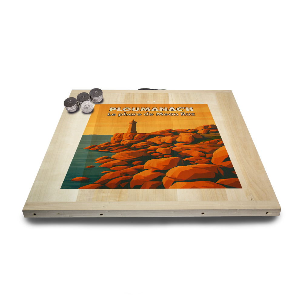 Kit de jeu de palets breton – Ploumanac’h – Le phare de Mean Ruz – Image 5