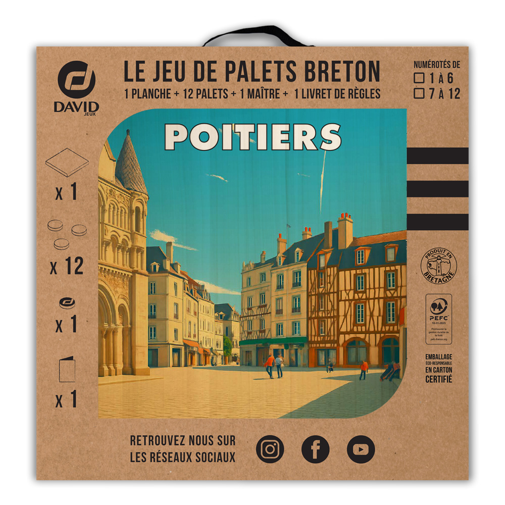 Kit de jeu de palets breton – Poitiers – Image 3