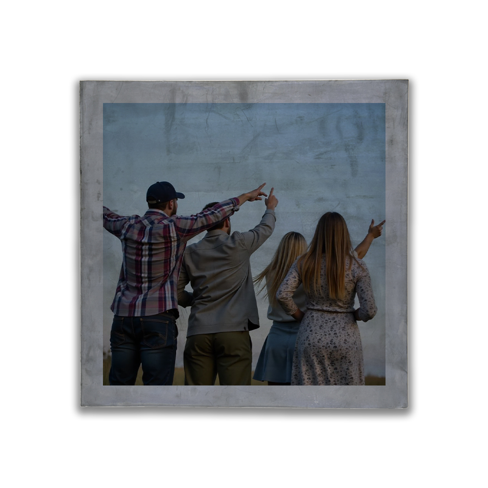 Plaque plomb 450 x 450 x 7 mm personnalisable & sa housse – Image 6