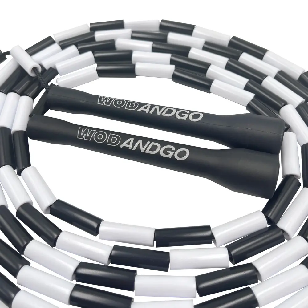 Corde à sauter Perlée – Noir & blanc – Image 4