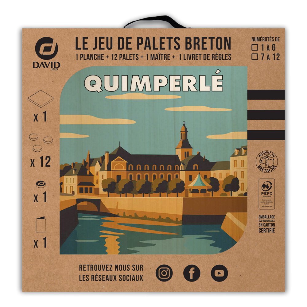 Kit de jeu de palets breton – Quimperlé – Image 3