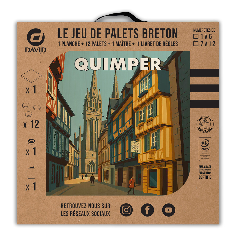 Kit de jeu de palets breton – Quimper – Image 3