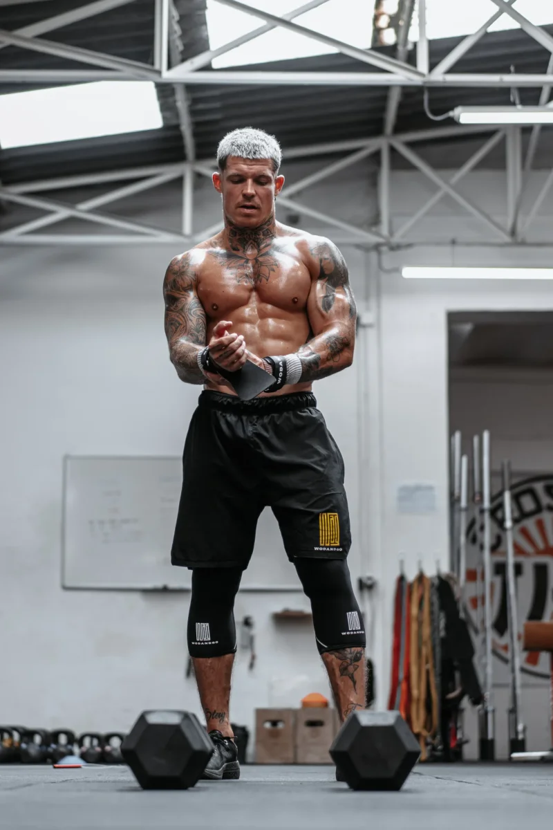 Pack Maniques Gym Powergrip Fusion Noir – Image 4