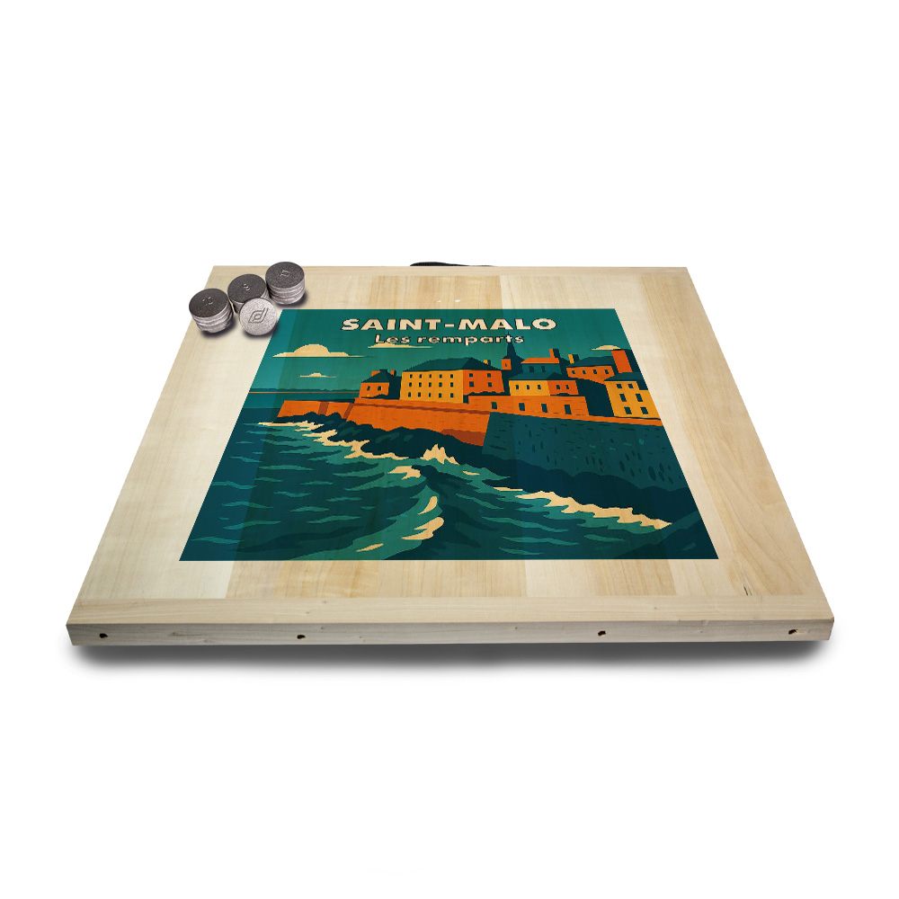 Kit de jeu de palets breton – Saint-Malo – Image 5