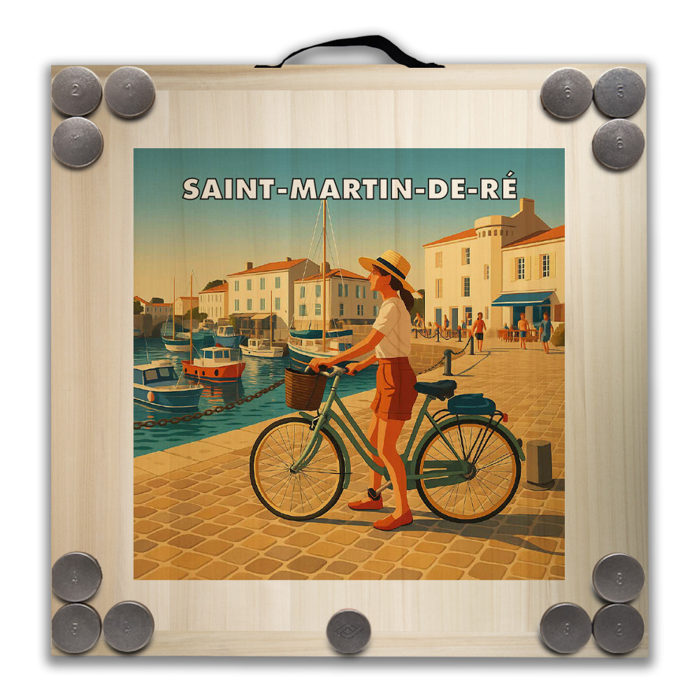 Kit de jeu de palets breton – SAINT-MARTIN-DE-RÉ (2) – Image 2