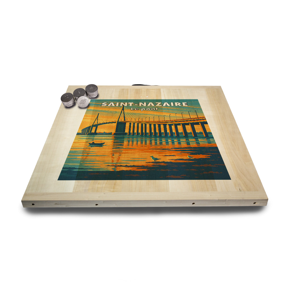 Kit de jeu de palets breton – Saint Nazaire – Le pont – Image 5