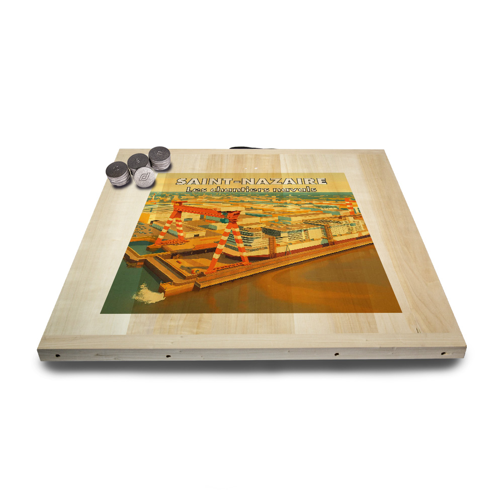 Kit de jeu de palets breton – Saint Nazaire – Les chantiers navals – Image 5