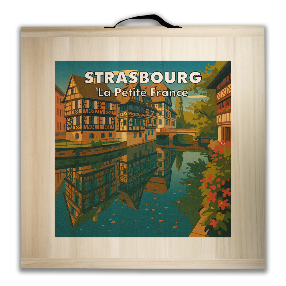 Kit de jeu de palets breton – Strasbourg – La petite France