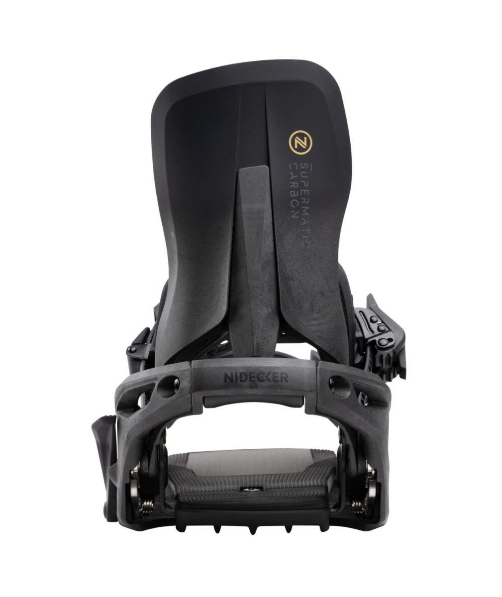 FIXATION SNOWBOARD NIDECKER SUPERMATIC CARBON – Image 2