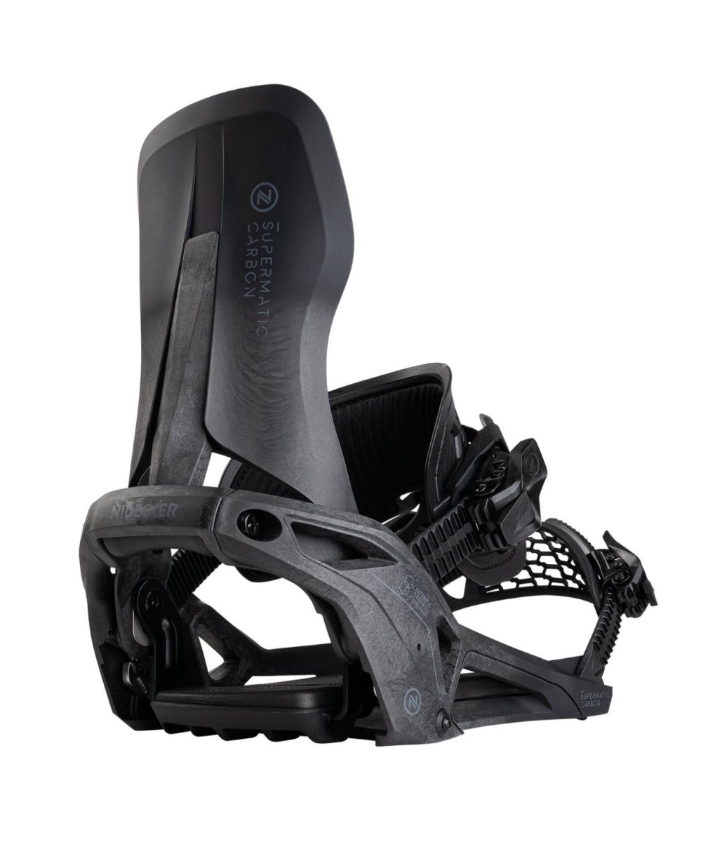 FIXATION SNOWBOARD NIDECKER SUPERMATIC CARBON – Image 3