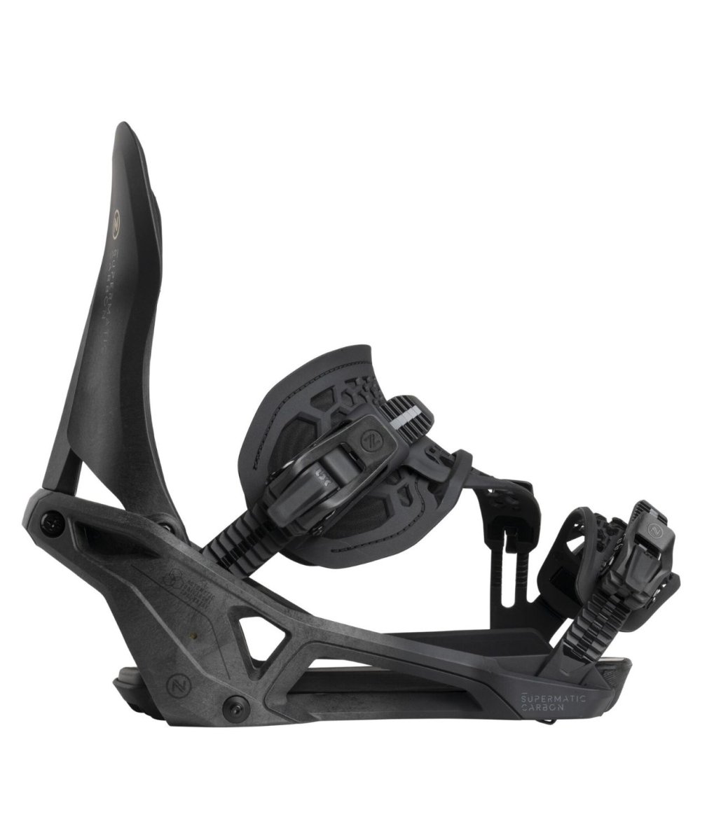 FIXATION SNOWBOARD NIDECKER SUPERMATIC CARBON – Image 4