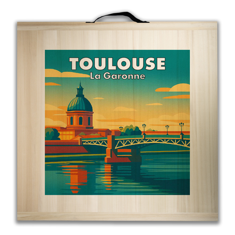 Kit de jeu de palets breton – Toulouse – La Garonne
