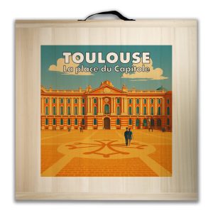 Kit de jeu de palets breton –  Toulouse – La Place du Capitole