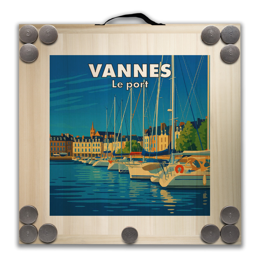 Kit de jeu de palets breton – Vannes – Le Port – Image 2