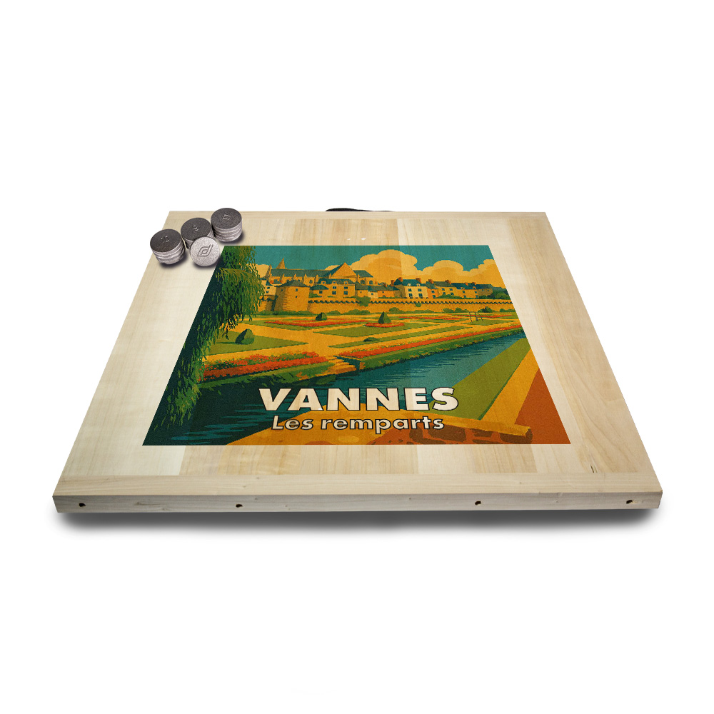 Kit de jeu de palets breton – Vannes – Les Remparts – Image 4