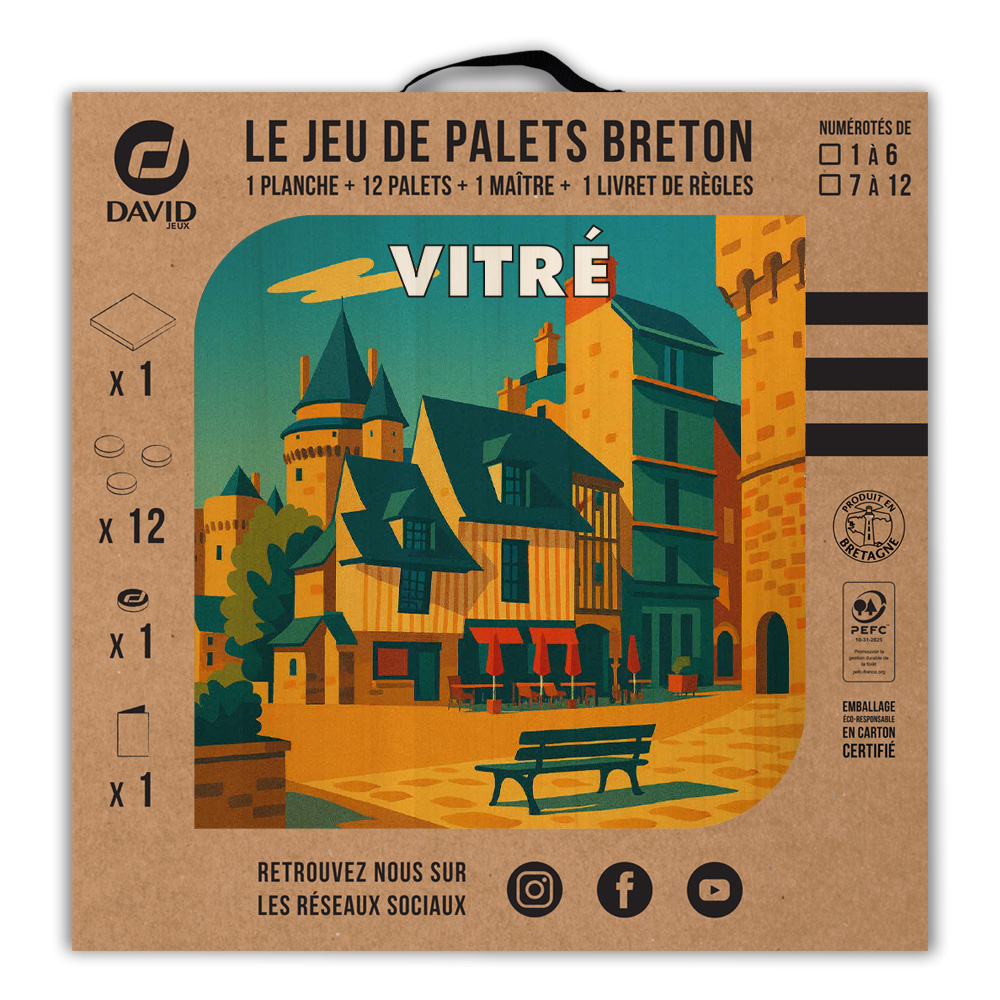 Kit de jeu de palets breton – Vitré – Image 3