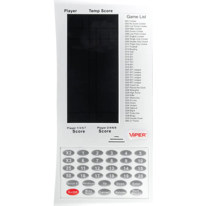 Compteur Digital ProScore Viper White – Image 5