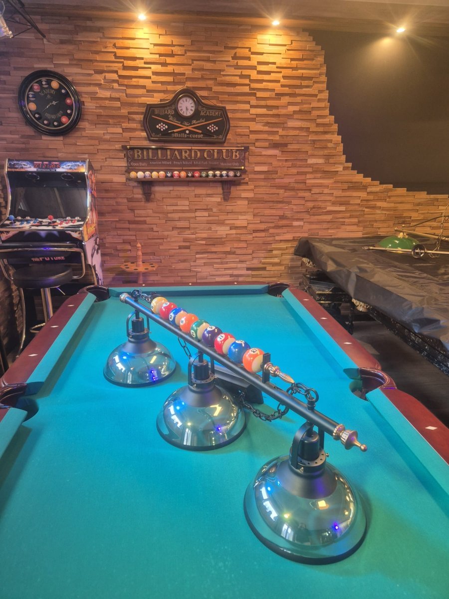 Luminaire 3 dômes Vintage d’occasion – Image 2