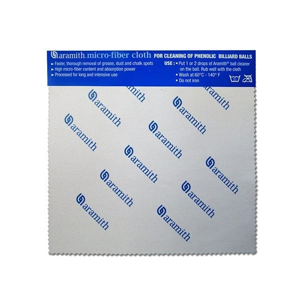Chiffon microfibre Aramith pour billes