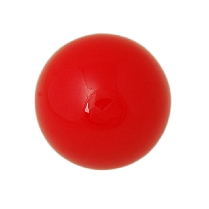 Bille de billard rouge standard 57,2 mm