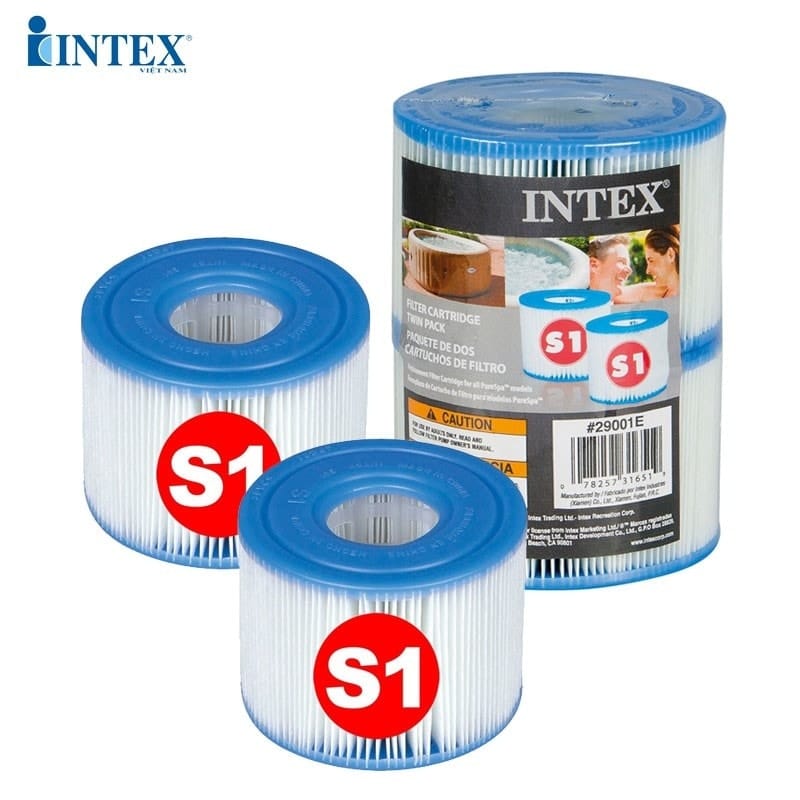 Lot cartouches filtrantes Intex x2 ref29001