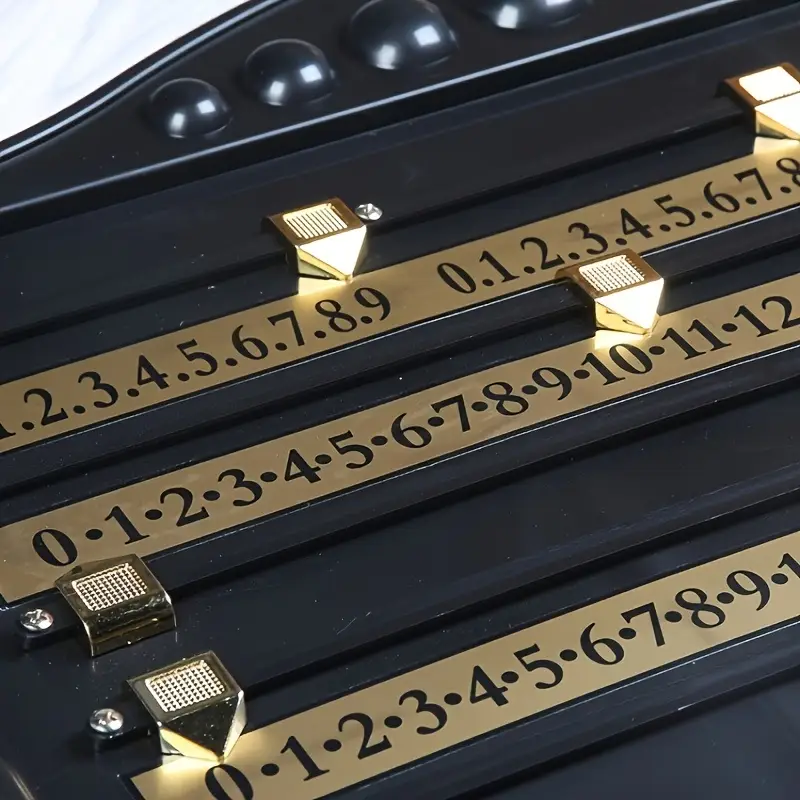 Marqueur de scores Noir – Snooker (4 pers.) – Image 2