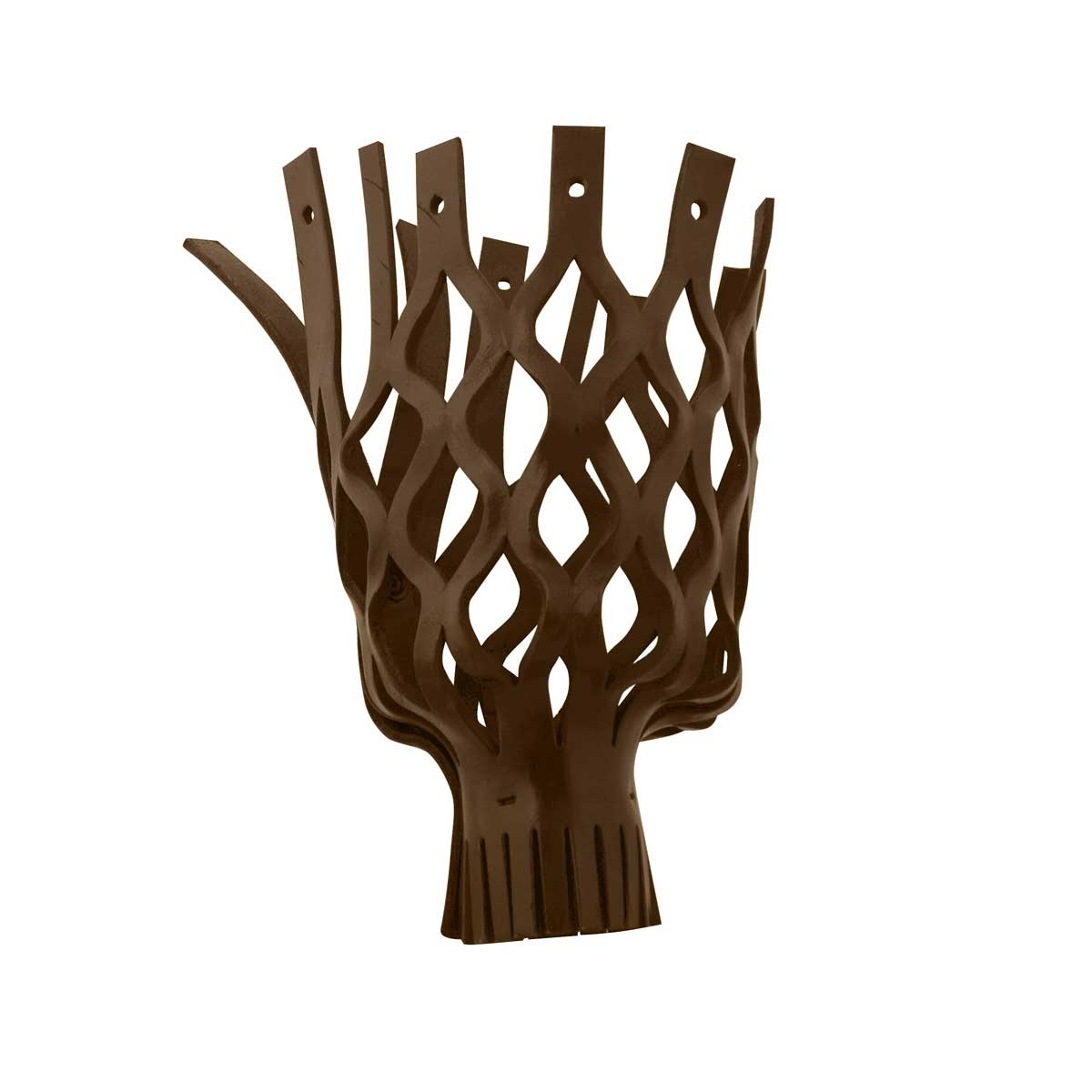 Poches filet en cuir marron pour billard – Image 2