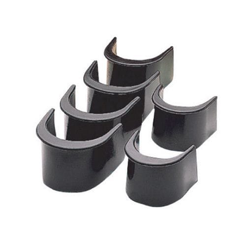 Poches en caoutchouc noir pour billard américain