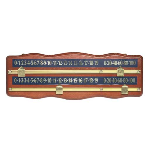 Marqueur de scores bois – Snooker (2 pers.)