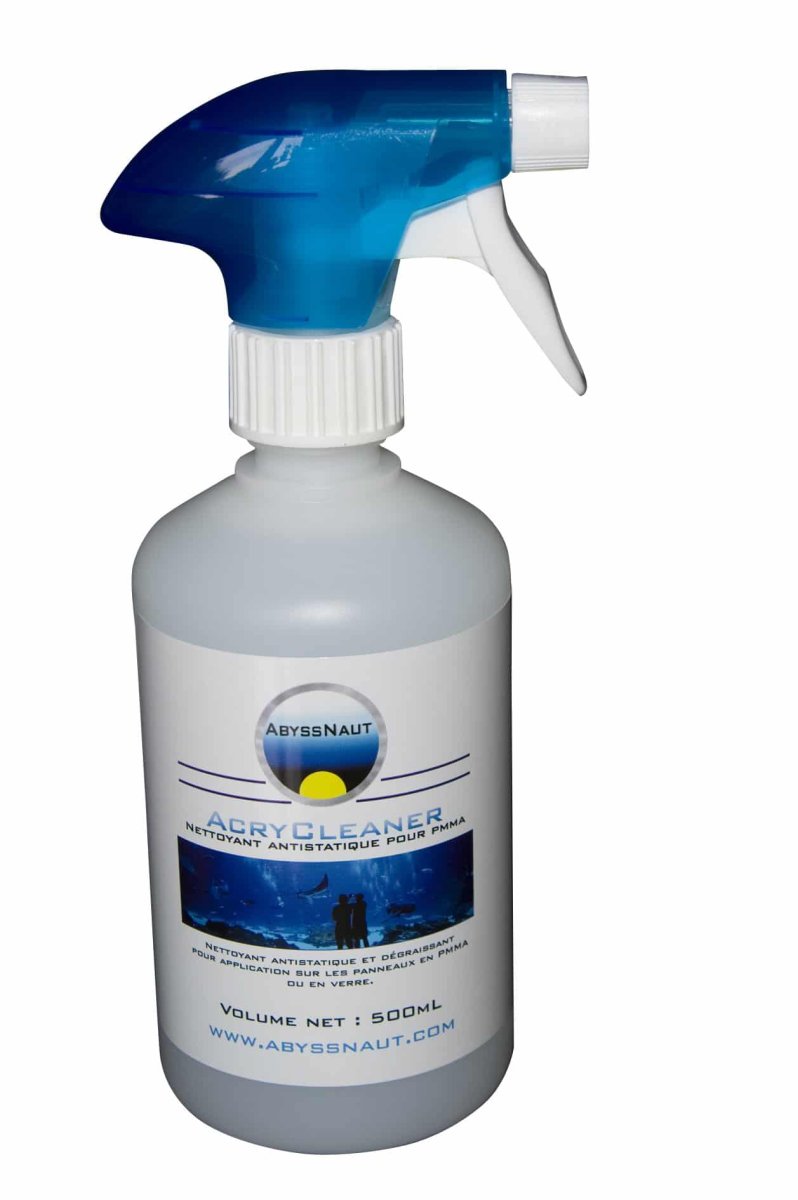AcryCleaner – Nettoyant pour surfaces en PMMA et polycarbonate des Aquariums