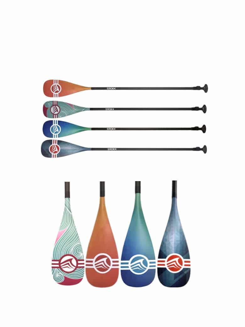 Pagaie Vario 50% carbone pour SUP 2 parties