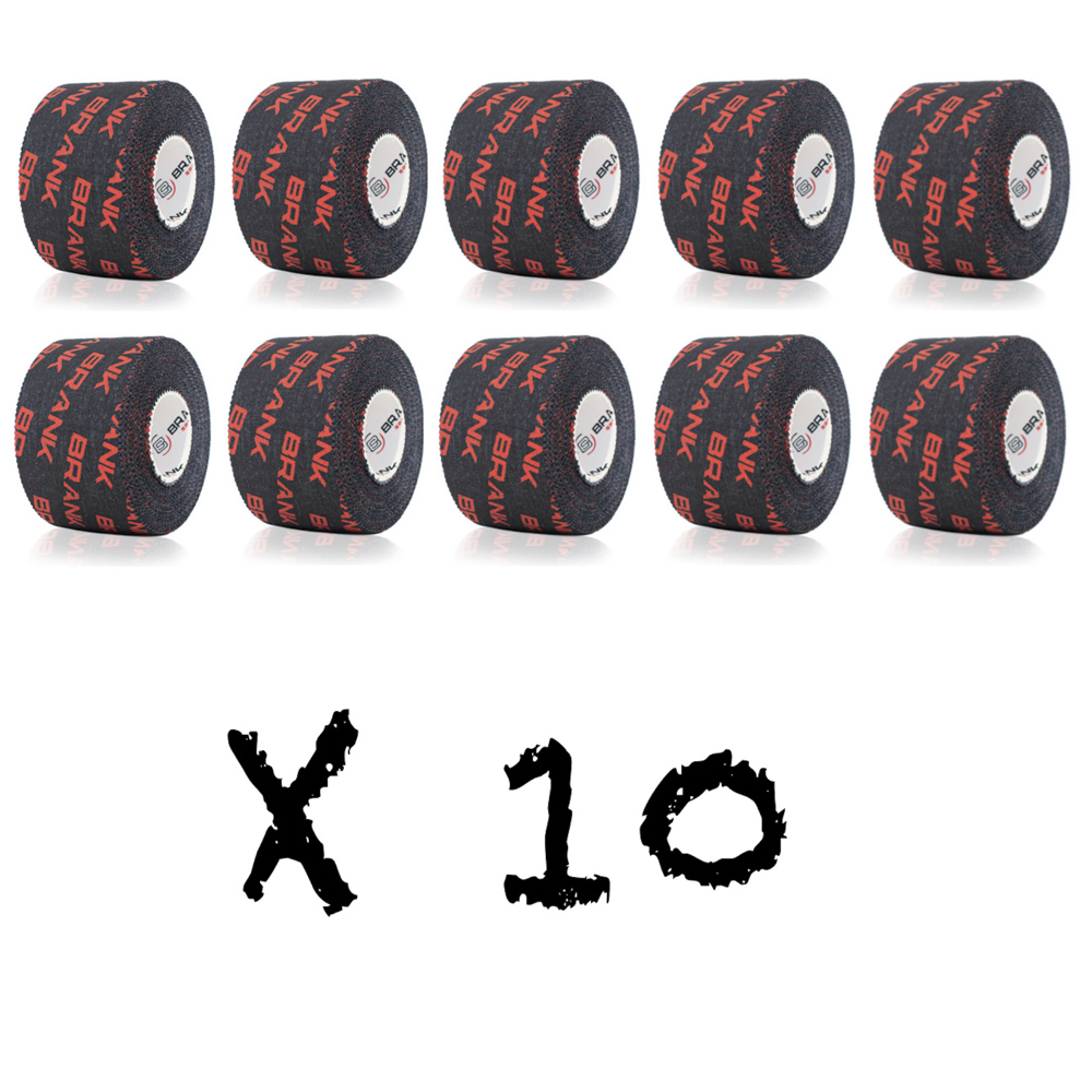 Lot de 10 straps d’haltérophilie de 9 m pour les doigts ou les articulation BRANK Tapes